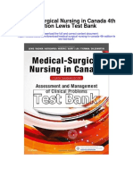 Medical Surgical Nursing in Canada 4th Edition Lewis Test Bank
