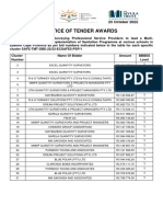 EC Award List SAFE PSP 25 Clusters