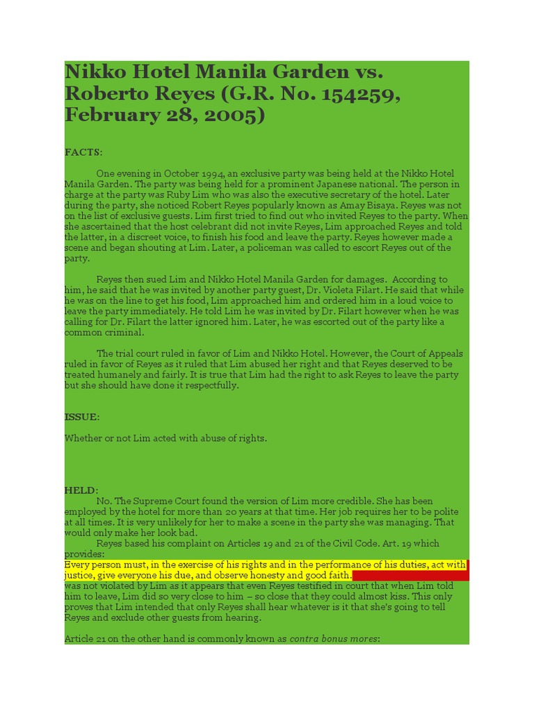 Law 3100 persons family relations jd 10 g r no 154259 nikko