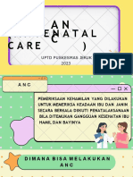 Anc (ANTENATAL CARE)