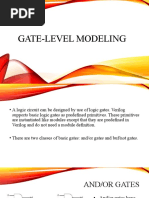 Gate Level Modeling