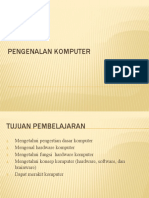 1. Pengertian Dan Sejarah Komputer