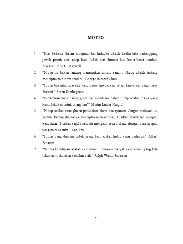 File - 3 Lembar Motto | PDF