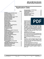 Application Data: 06D and 06E Semi-Hermetic Reciprocating Compressors