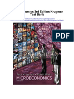 Microeconomics 3rd Edition Krugman Test Bank
