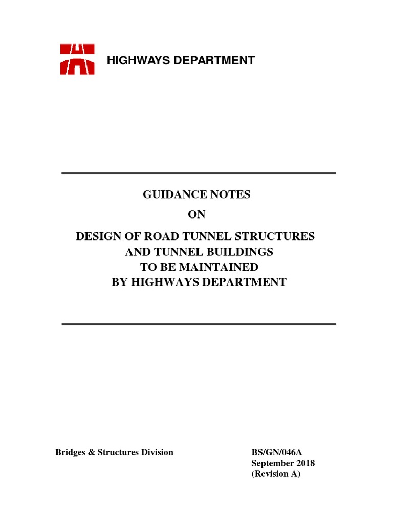 Road Tunnel Structures | PDF | Tunnel | Road