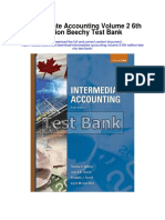 Intermediate Accounting Volume 2 6th Edition Beechy Test Bank