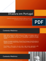 Poesia Portuguesa - Ditadura em Portugal
