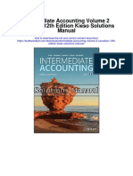 Intermediate Accounting Volume 2 Canadian 12th Edition Kieso Solutions Manual