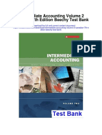 Intermediate Accounting Volume 2 Canadian 7th Edition Beechy Test Bank