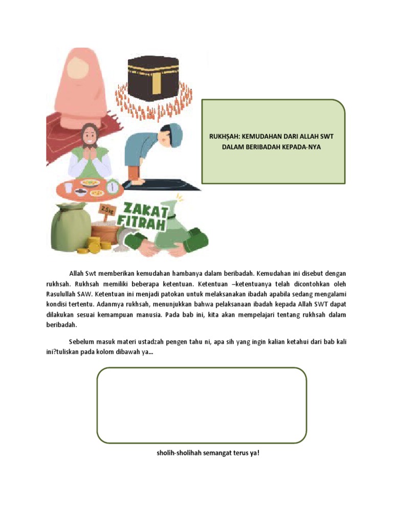 Rukhsah: Kelonggaran dalam Ibadah | PDF