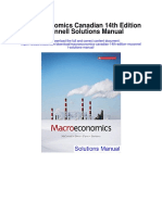 Macroeconomics Canadian 14th Edition Mcconnell Solutions Manual