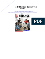 M Finance 3rd Edition Cornett Test Bank