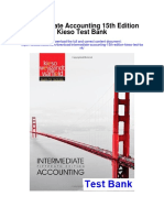 Intermediate Accounting 15th Edition Kieso Test Bank