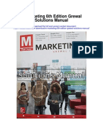 M Marketing 6th Edition Grewal Solutions Manual