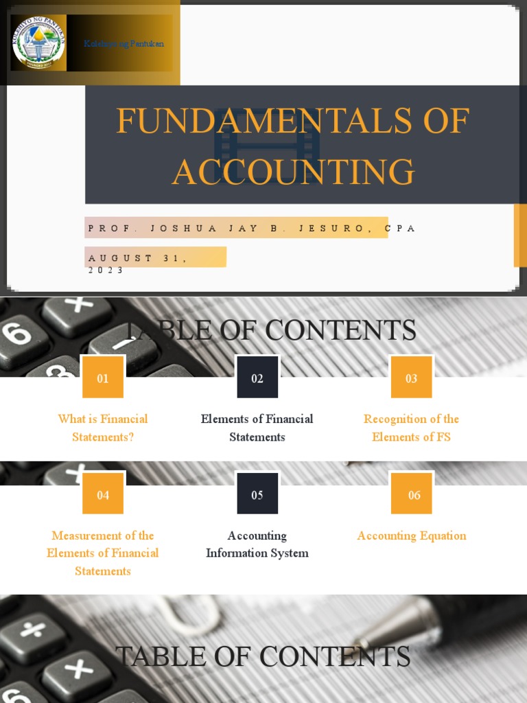 FUNDAMENTALS OF ACCOUNTING visual data 2
