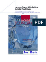 Macro Economy Today 13th Edition Schiller Test Bank
