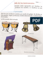 Tarea No. 3 EL MUNDO DE LOS INSTRUMENTOS MUSICALES 5to ABC