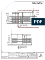 Gate Elevations: Front Elevation C1