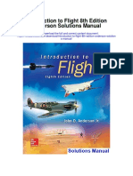 Introduction To Flight 8th Edition Anderson Solutions Manual