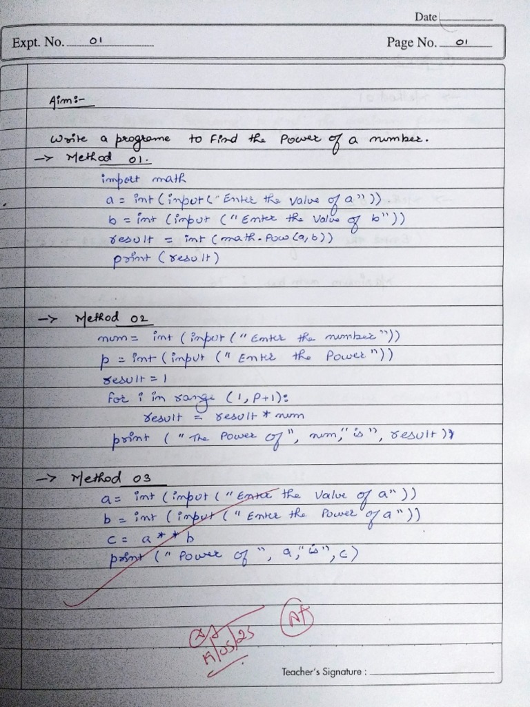 Python Lab File | PDF