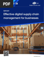 Effective Digital Supply Chain Management For Businesses