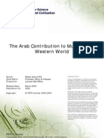The Arab Contribution To Music of The Western World: FSTC Limited