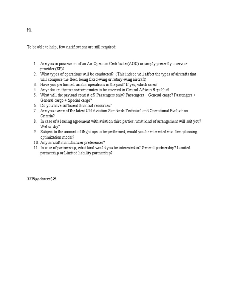 Questions Aviation PDF