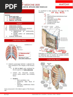 3.3 The Intercostal Spaces and Muscle