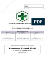 Sop Pelaporan Covid - 19