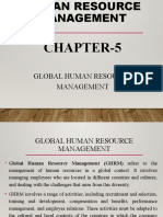 HRM - Chapter-5 - Global Human Resource Management