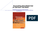 Managerial Accounting Asia Global 2nd Edition Garrison Test Bank