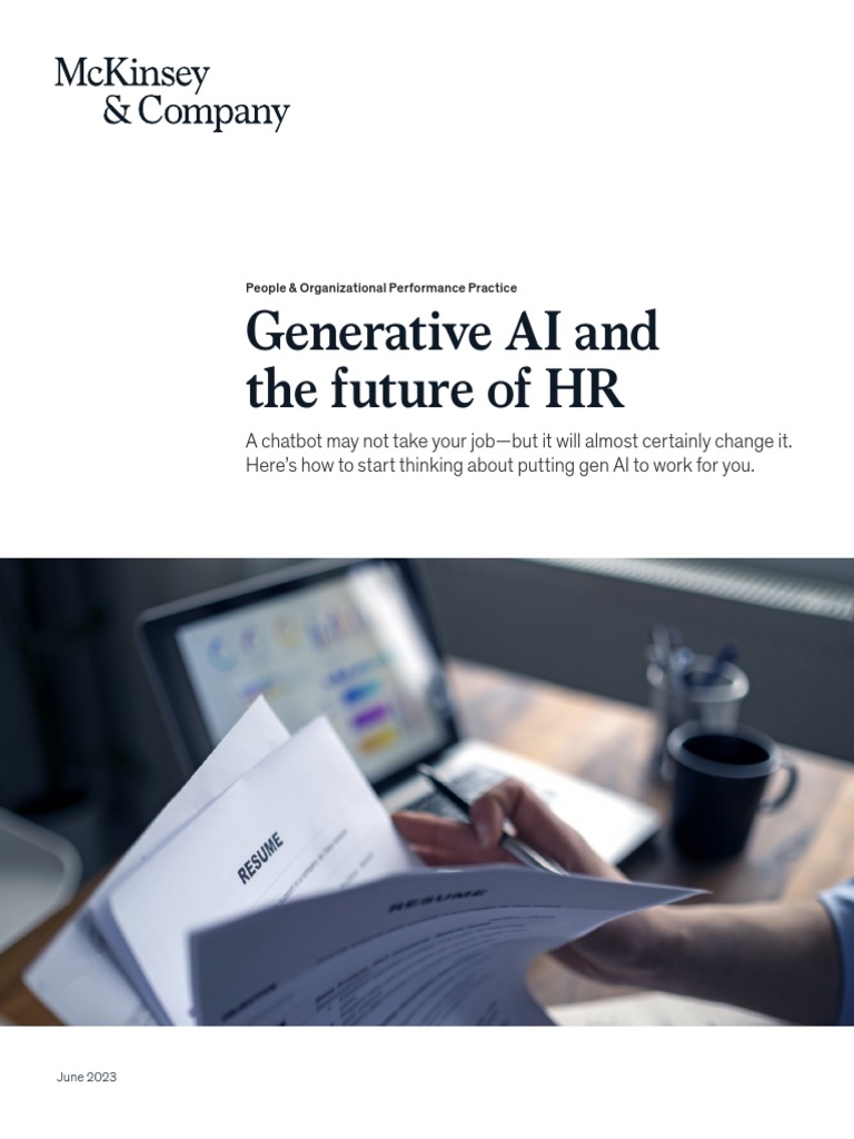 Generative AI's Impact on HR Practices | PDF | Artificial Intelligence ...