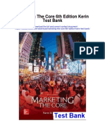 Marketing The Core 6th Edition Kerin Test Bank