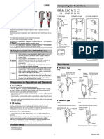 PR-M/PR-F Series: Self-Contained Miniture Photoelectric Sensor