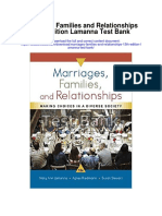 Marriages Families and Relationships 13th Edition Lamanna Test Bank