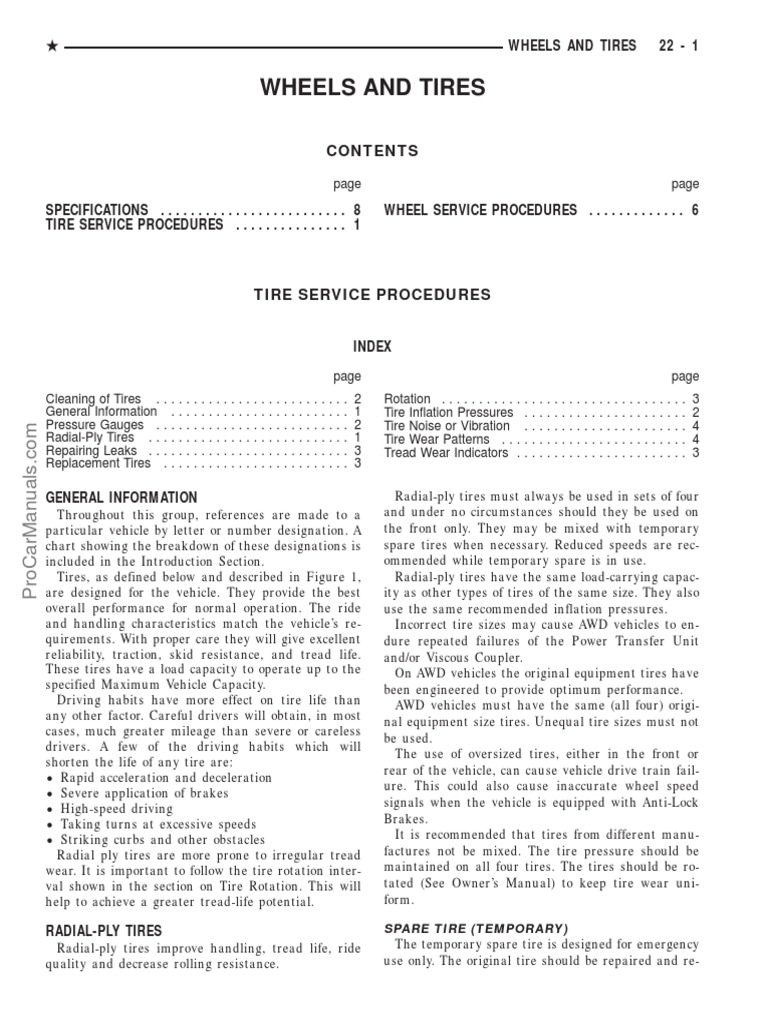 CHRYSLER TOWN AND COUNTRY REPAIR MANUAL PDF visual data 2