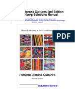 Patterns Across Cultures 2nd Edition Hirschberg Solutions Manual