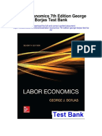 Labor Economics 7th Edition George Borjas Test Bank