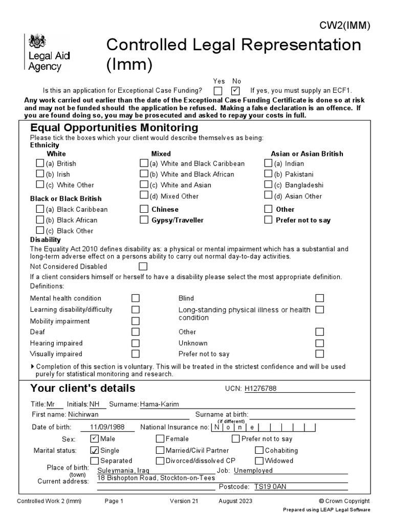 2023.08.31 - CW2 | PDF | Mortgage Loan | Equity (Finance)