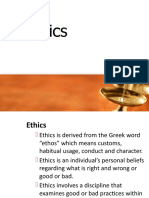 Lecture - 01 Ethics