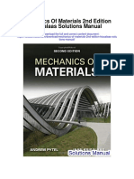Mechanics of Materials 2nd Edition Kiusalaas Solutions Manual