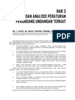 Bab 3 Evaluasi Dan Analisis Peraturan Perundang Undangan Terkait