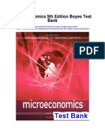 Microeconomics 9th Edition Boyes Test Bank