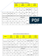 Jadwal Blok 16