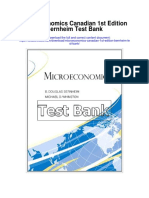 Microeconomics Canadian 1st Edition Bernheim Test Bank