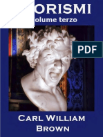 Aforismi Volume Terzo Carl William Brown