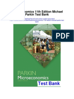 Microeconomics 11th Edition Michael Parkin Test Bank