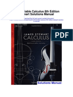 Multivariable Calculus 8th Edition Stewart Solutions Manual