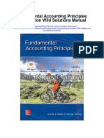 Fundamental Accounting Principles 24th Edition Wild Solutions Manual